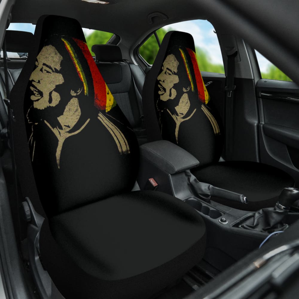 Bob Marley One Love Jamaica Reggae Car Seat Covers Custom 2 211901 - YourCarButBetter