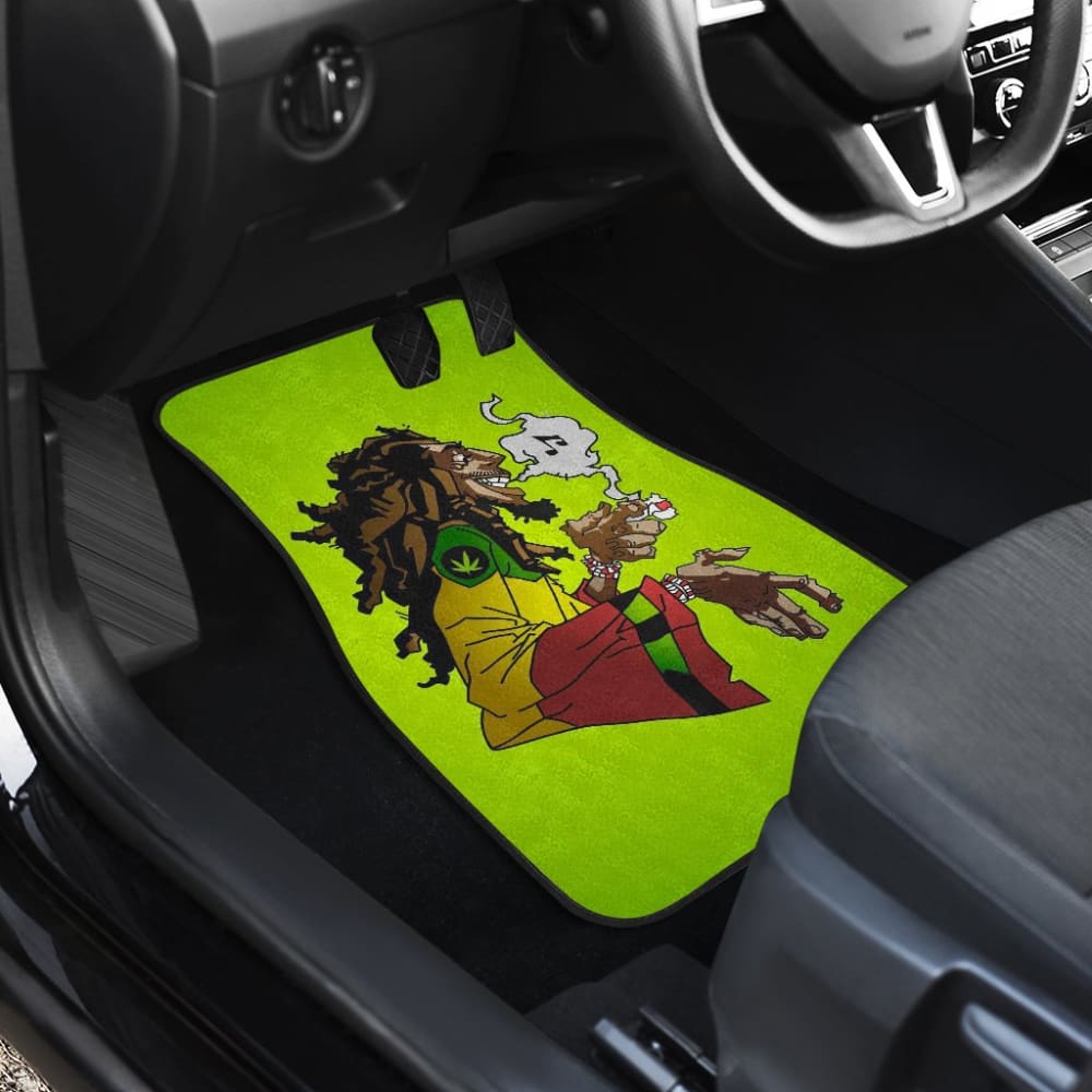 Bob Marley Rasta Car Floor Mats 210903 - YourCarButBetter