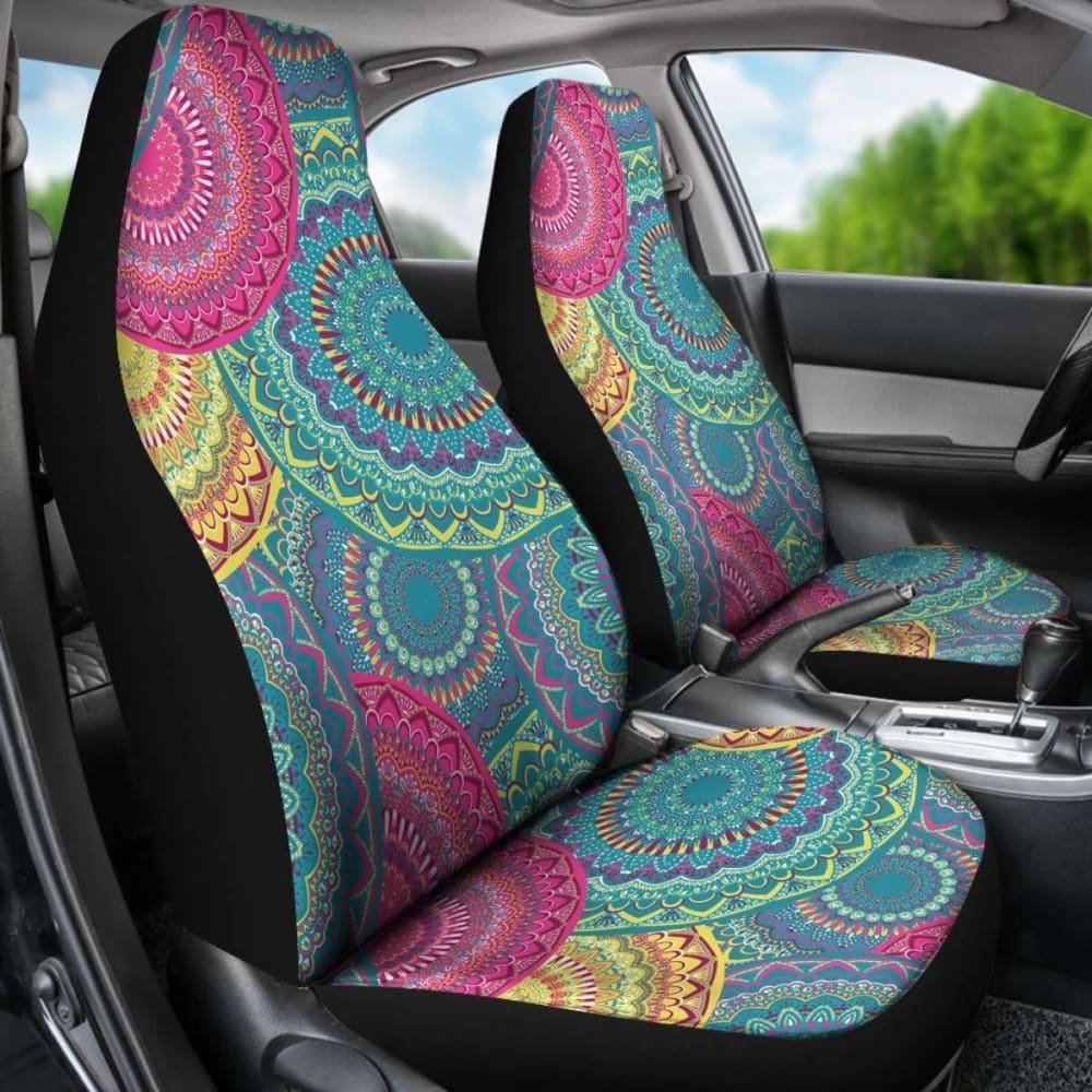 Bohemian Mandala Car Seat Covers 105905 - YourCarButBetter