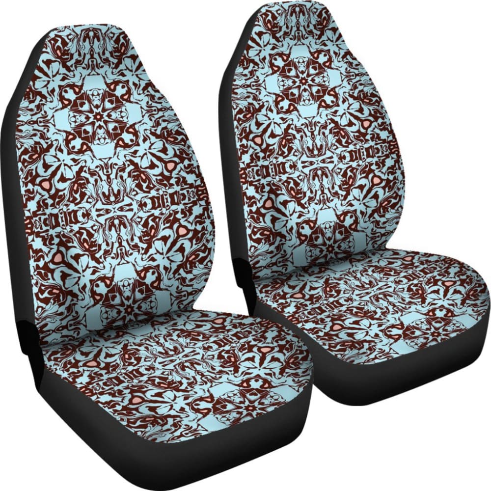 Boho Alien Space Pattern Five Car Seat Covers 103131 - YourCarButBetter