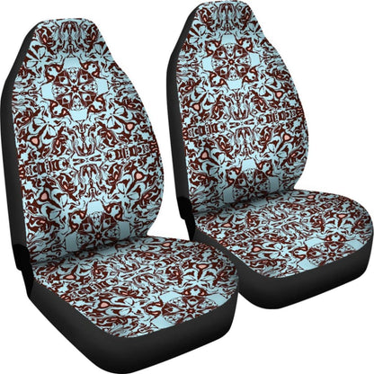 Boho Alien Space Pattern Five Car Seat Covers 103131 - YourCarButBetter