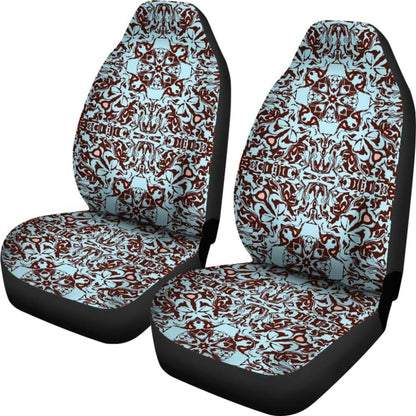 Boho Alien Space Pattern Five Car Seat Covers 103131 - YourCarButBetter