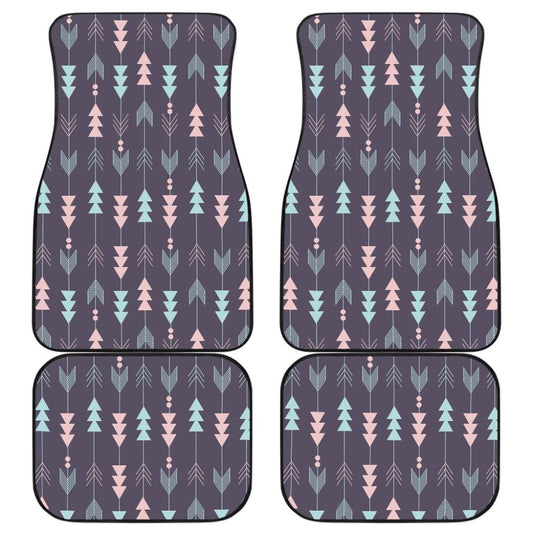 Boho Arrows Car Floor Mats 094209 - YourCarButBetter