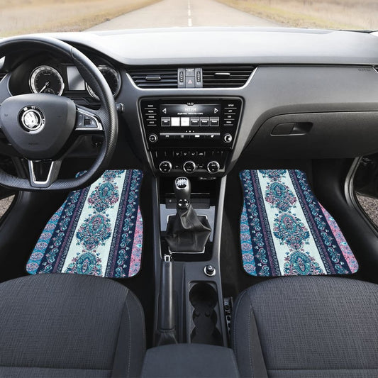 Boho Persian Decor Car Floor Mats 094209 - YourCarButBetter