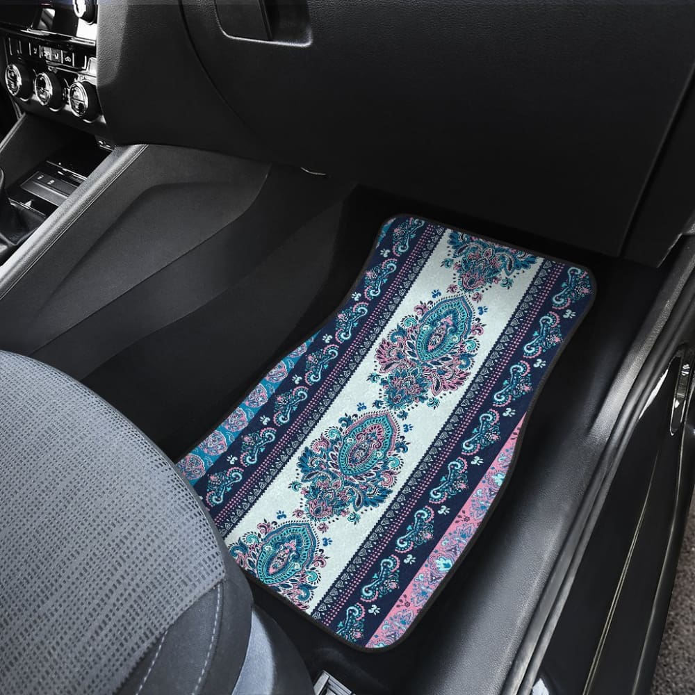 Boho Persian Decor Car Floor Mats 094209 - YourCarButBetter