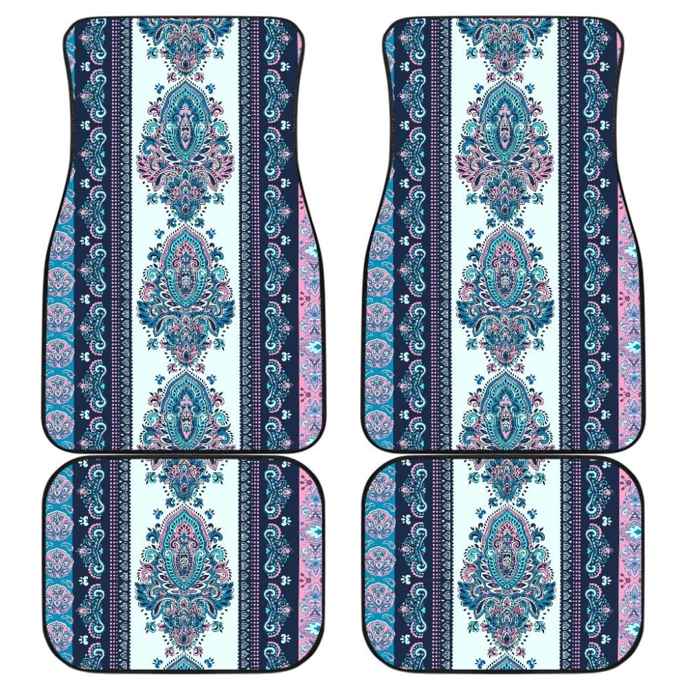 Boho Persian Decor Car Floor Mats 094209 - YourCarButBetter