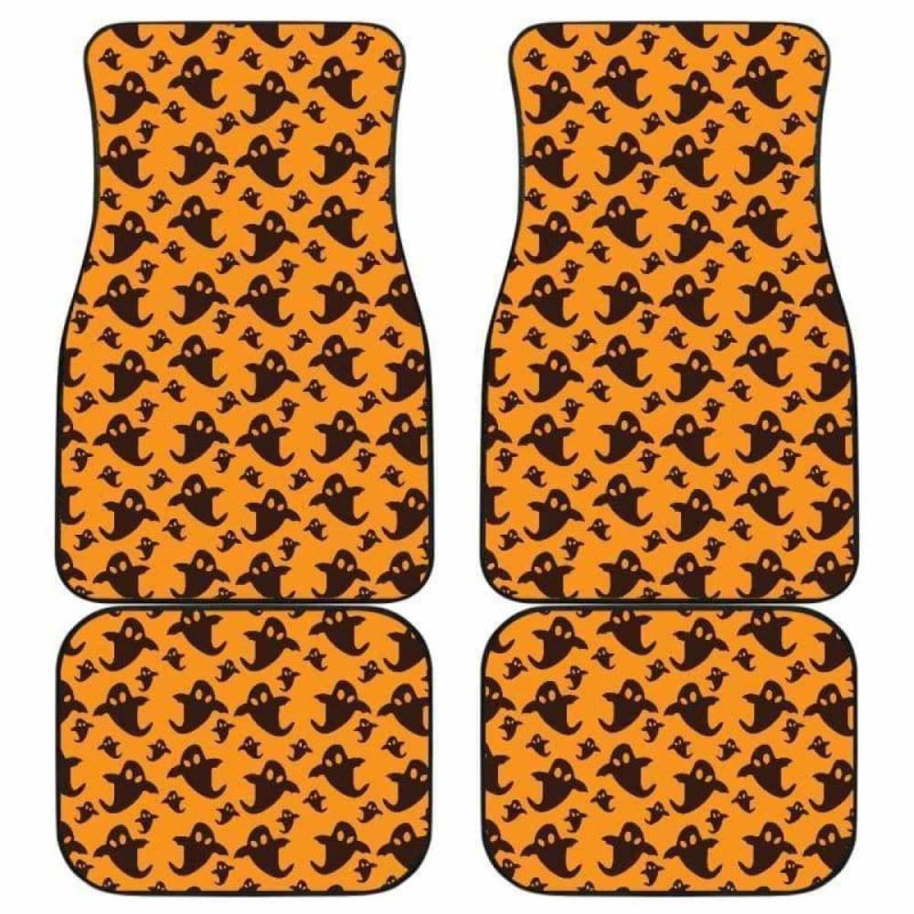 Boo Halloween Car Floor Mats 102802 - YourCarButBetter