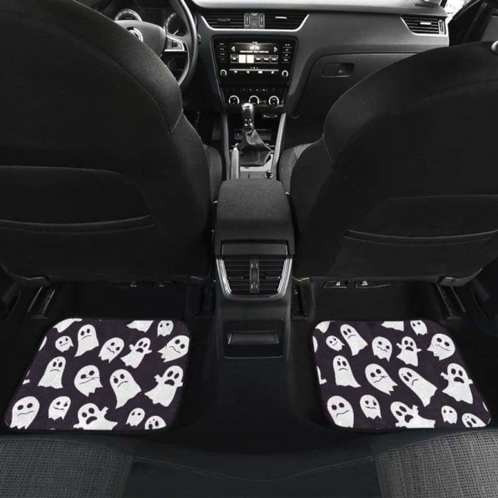 Boo Halloween Car Floor Mats 102802 - YourCarButBetter