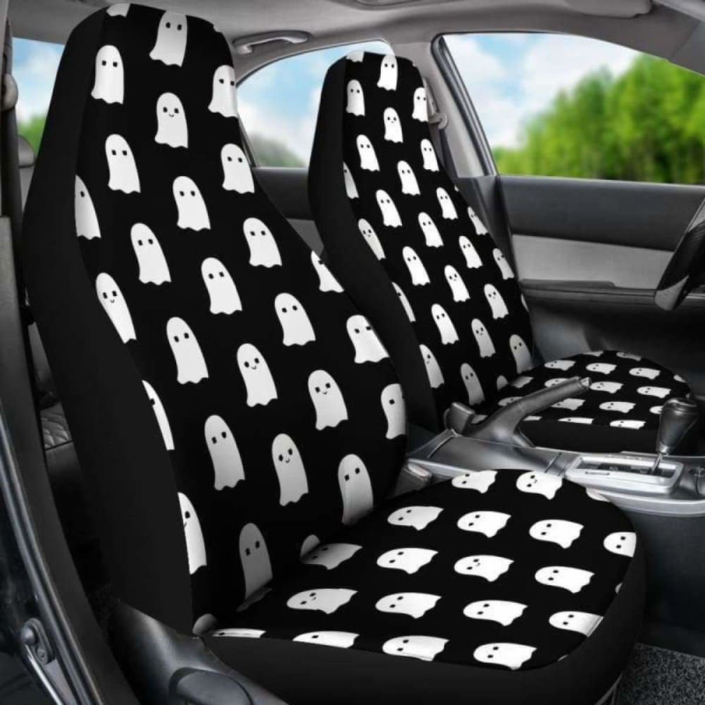 Boo Halloween Car Seat Covers 102802 - YourCarButBetter