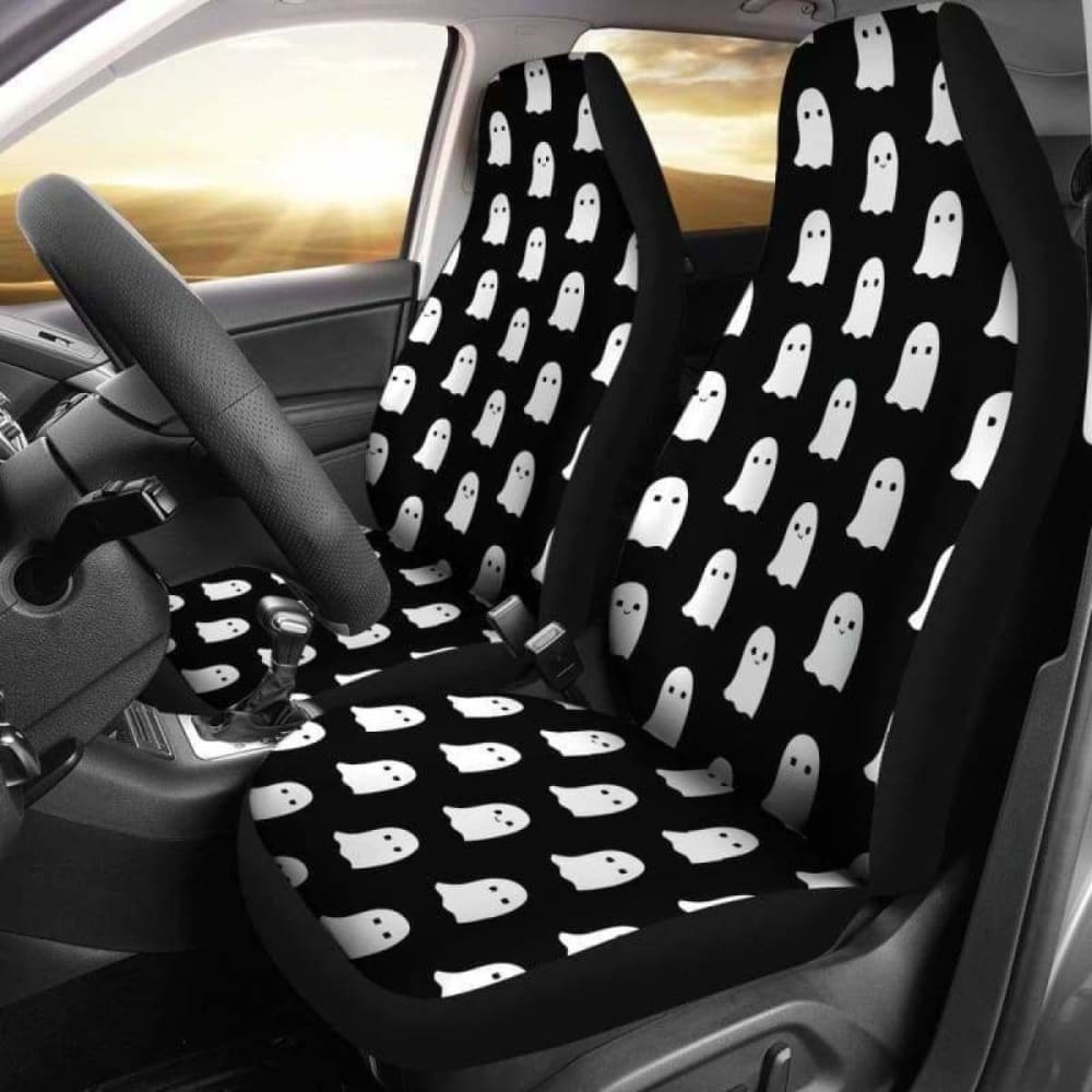 Boo Halloween Car Seat Covers 102802 - YourCarButBetter