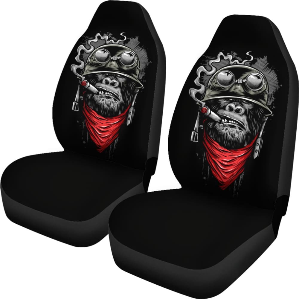 Boss Of Monkey Car Seat Covers Car Accessories 211305 - YourCarButBetter