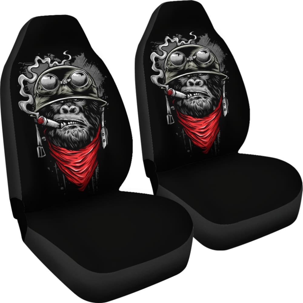 Boss Of Monkey Car Seat Covers Car Accessories 211305 - YourCarButBetter