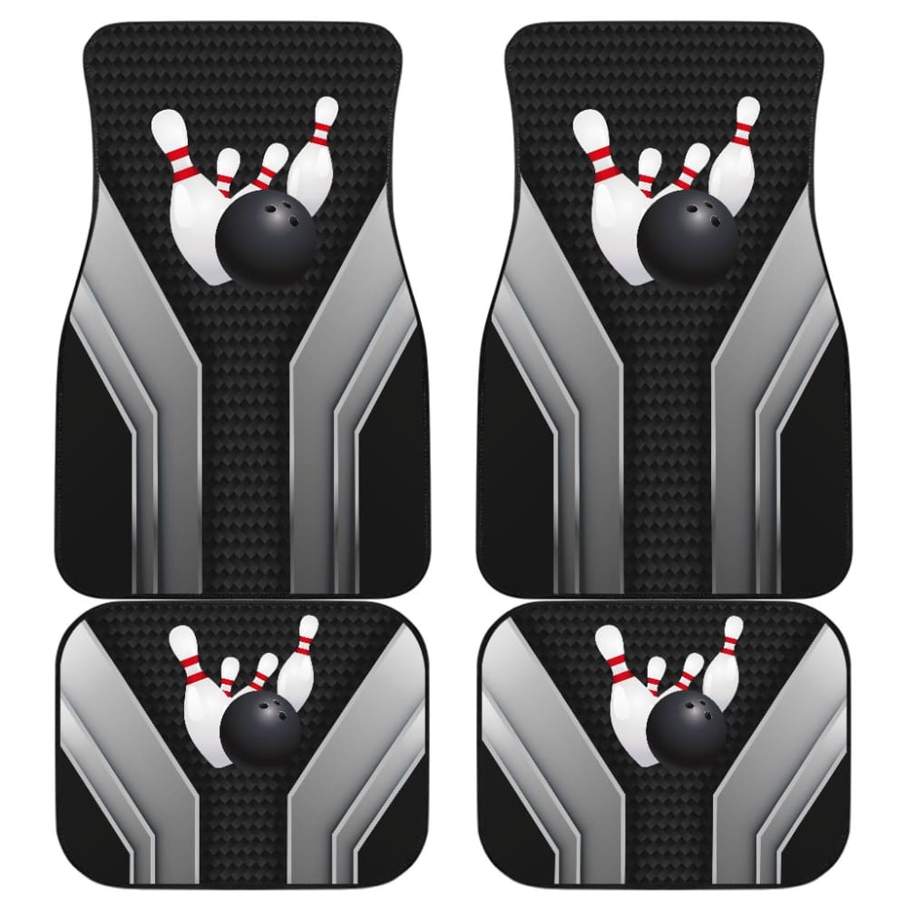 Bowling Car Seat Cover Metal Print 211008 - YourCarButBetter