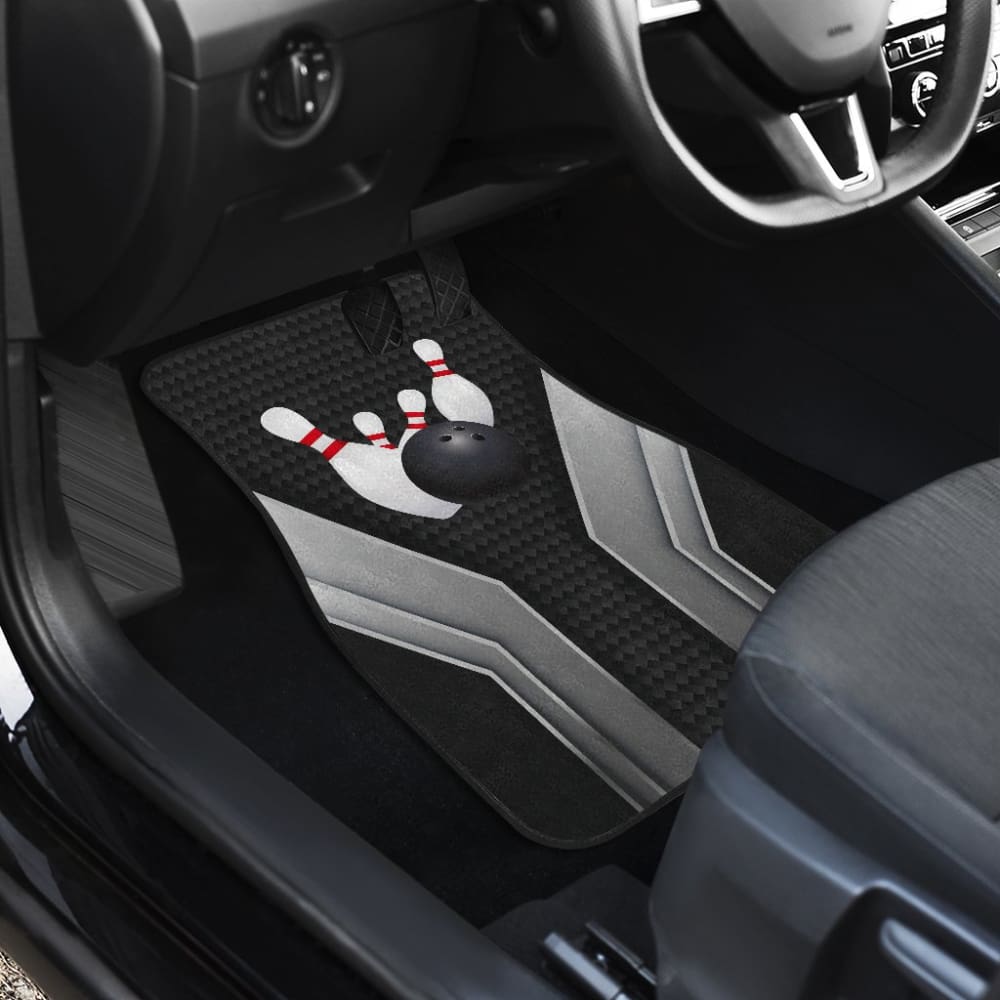 Bowling Car Seat Cover Metal Print 211008 - YourCarButBetter