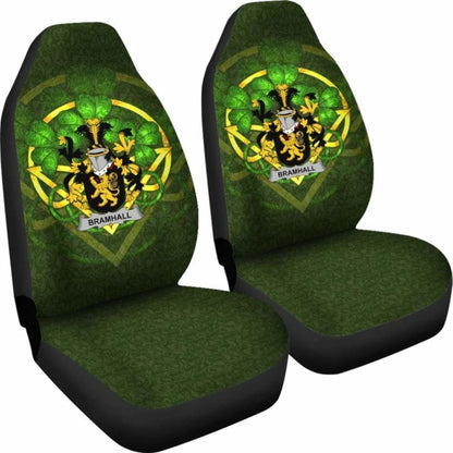 Bramhall Ireland Car Seat Cover Celtic Shamrock (Set Of Two) 154230 - YourCarButBetter