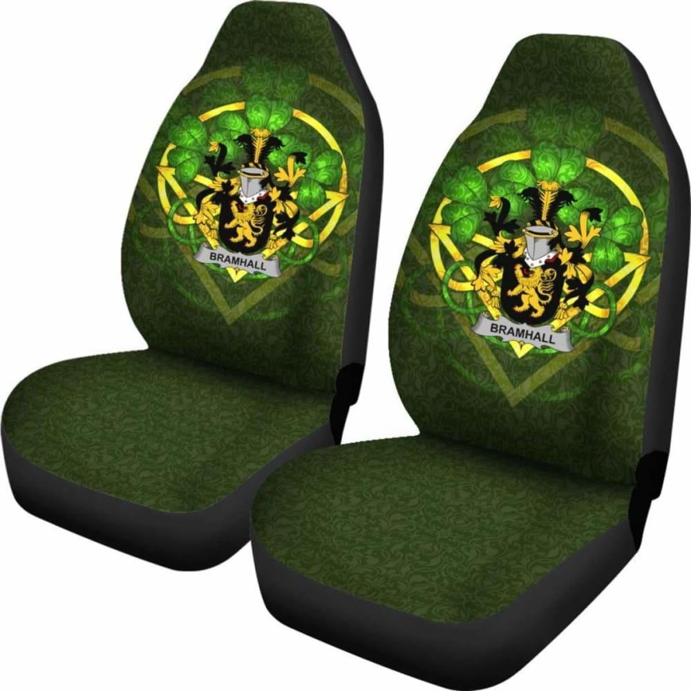 Bramhall Ireland Car Seat Cover Celtic Shamrock (Set Of Two) 154230 - YourCarButBetter