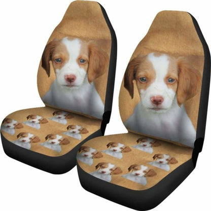 Brittany Spaniel Car Seat Cover 195016 - YourCarButBetter