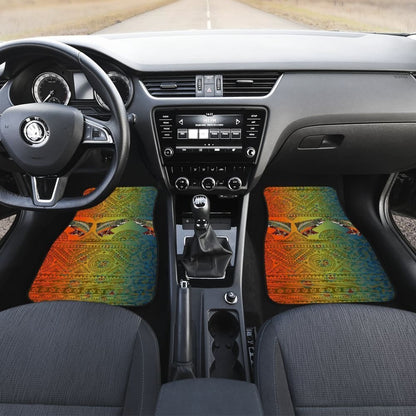 Brook Trout Skin Color Boho Pattern Fishing Car Floor Mats 182417 - YourCarButBetter