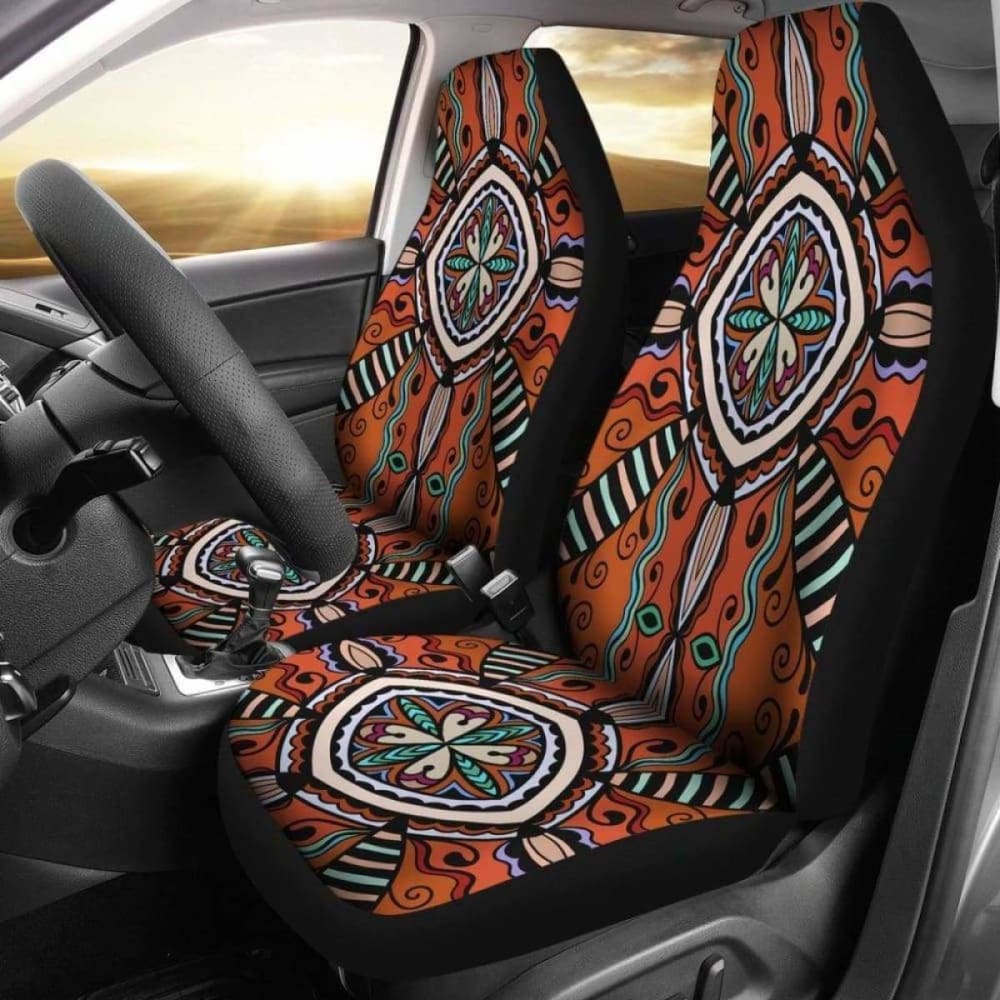 Brown Tribal Pattern Car Seat Covers | Give Your Car A Makeover! 105905 - YourCarButBetter