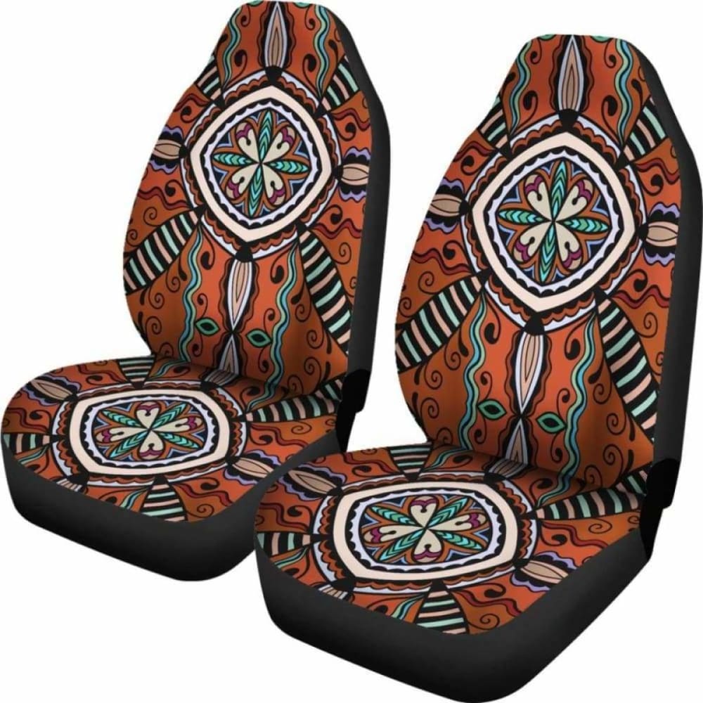 Brown Tribal Pattern Car Seat Covers | Give Your Car A Makeover! 105905 - YourCarButBetter