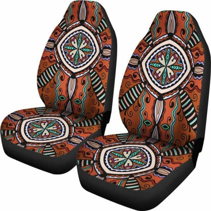 Brown Tribal Pattern Car Seat Covers | Give Your Car A Makeover! 105905 - YourCarButBetter