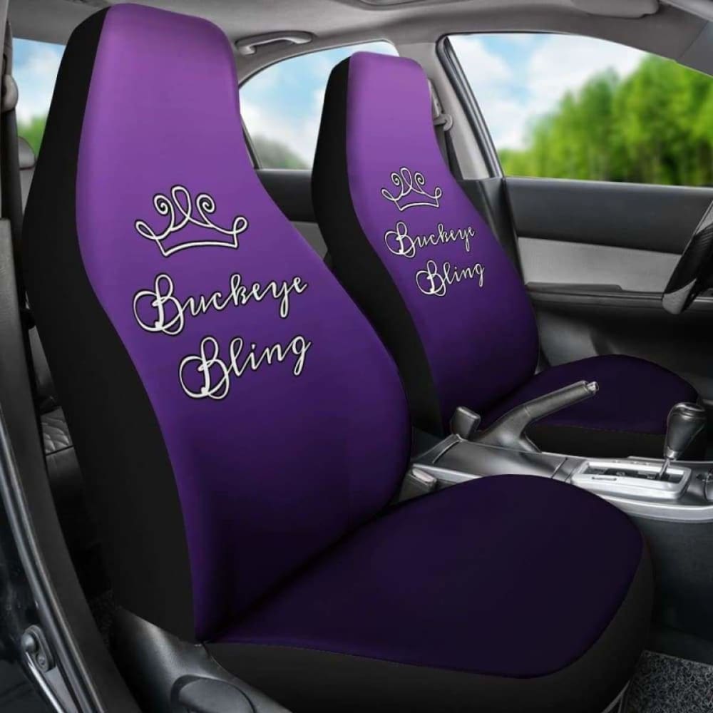 Buckeye Bling Car Seat Covers 105905 - YourCarButBetter