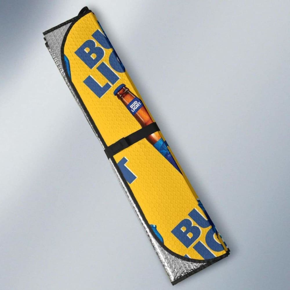 Bud Light Car Sun Shade Auto Sun Visor For Beer Lover 102507 - YourCarButBetter
