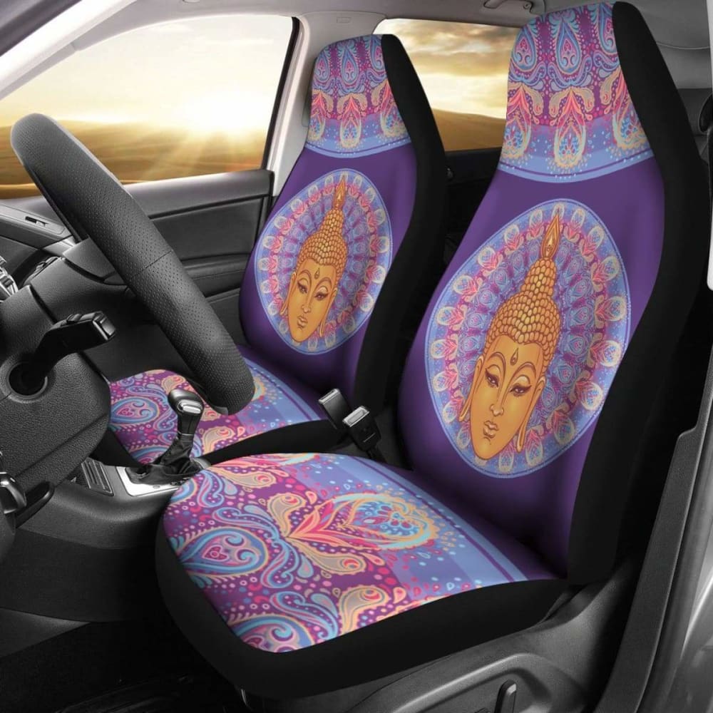 Buddha Mandala Car Seat Covers 105905 - YourCarButBetter