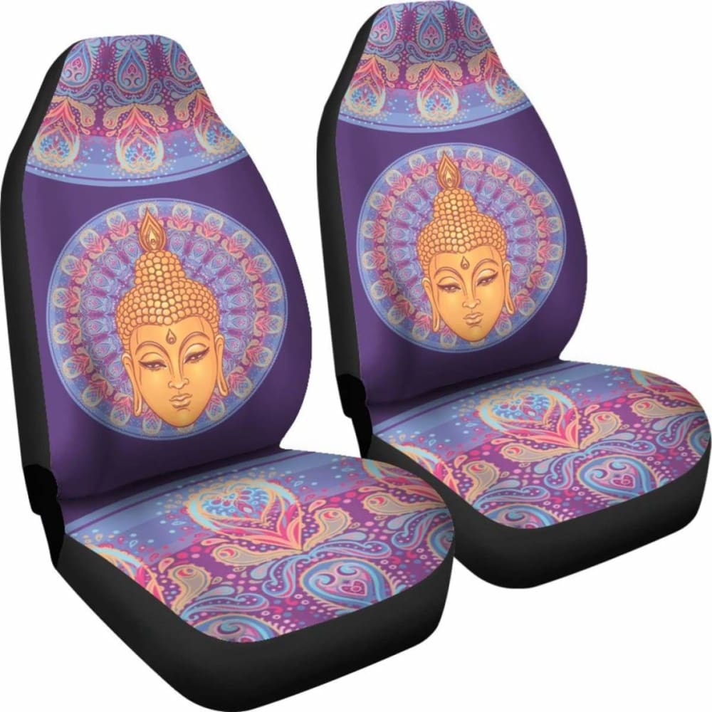 Buddha Mandala Car Seat Covers 105905 - YourCarButBetter