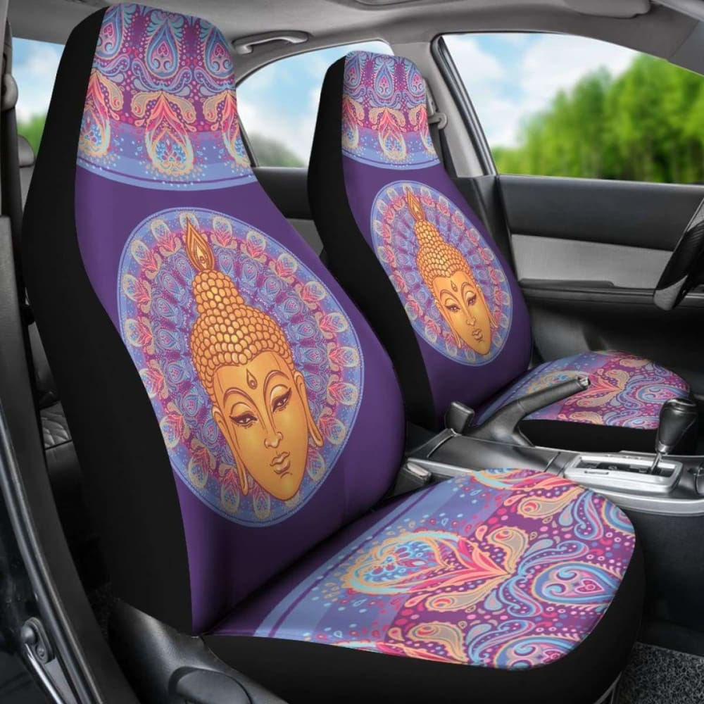 Buddha Mandala Car Seat Covers 105905 - YourCarButBetter