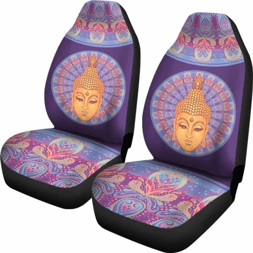Buddha Mandala Car Seat Covers 105905 - YourCarButBetter