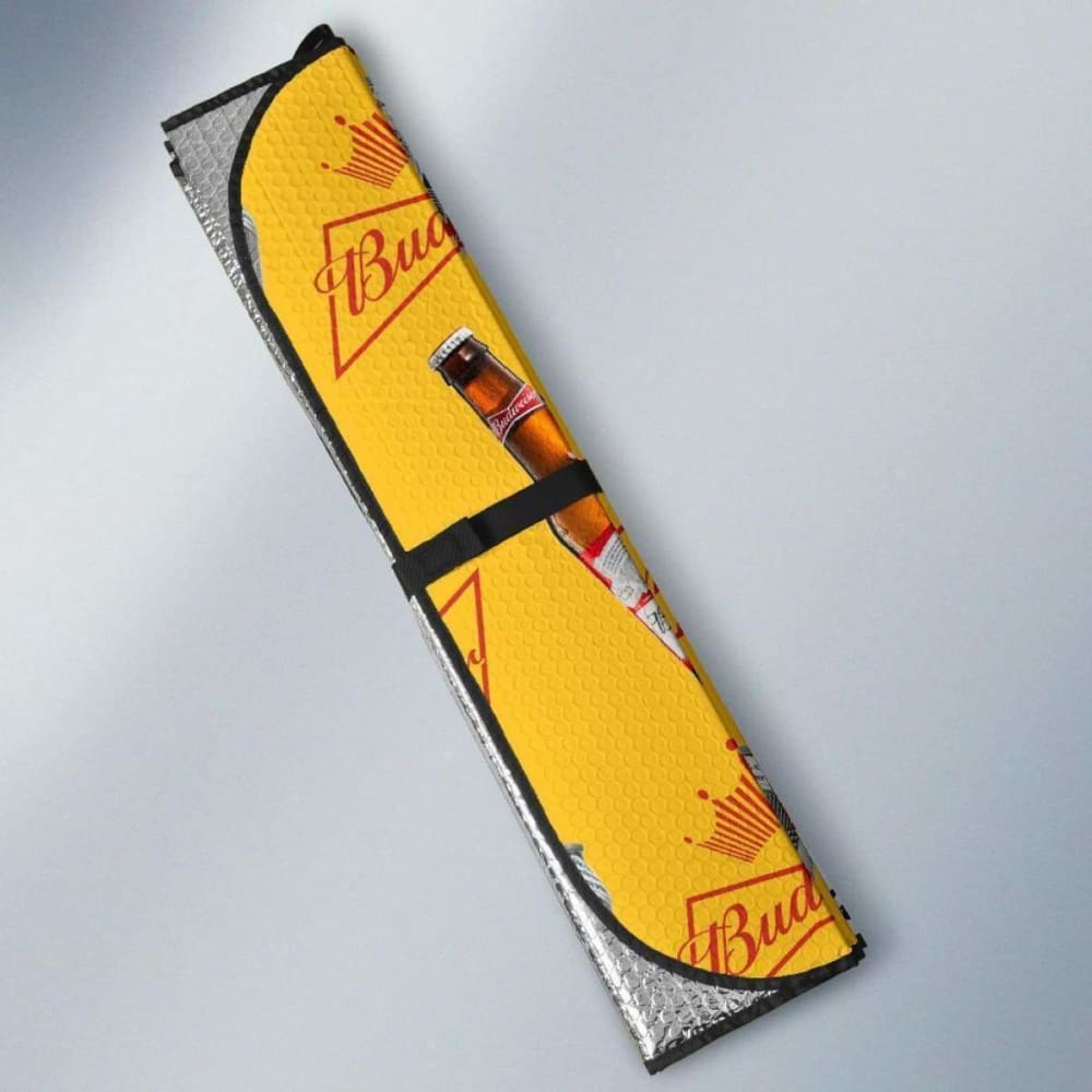 Budweiser Car Sun Shade Auto Sun Visor For Beer Lover 102507 - YourCarButBetter