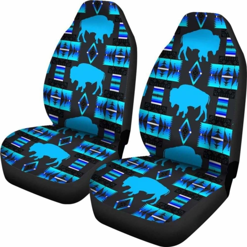 Buffalo Midnight Lake Turquoise Car Seat Covers 105905 - YourCarButBetter