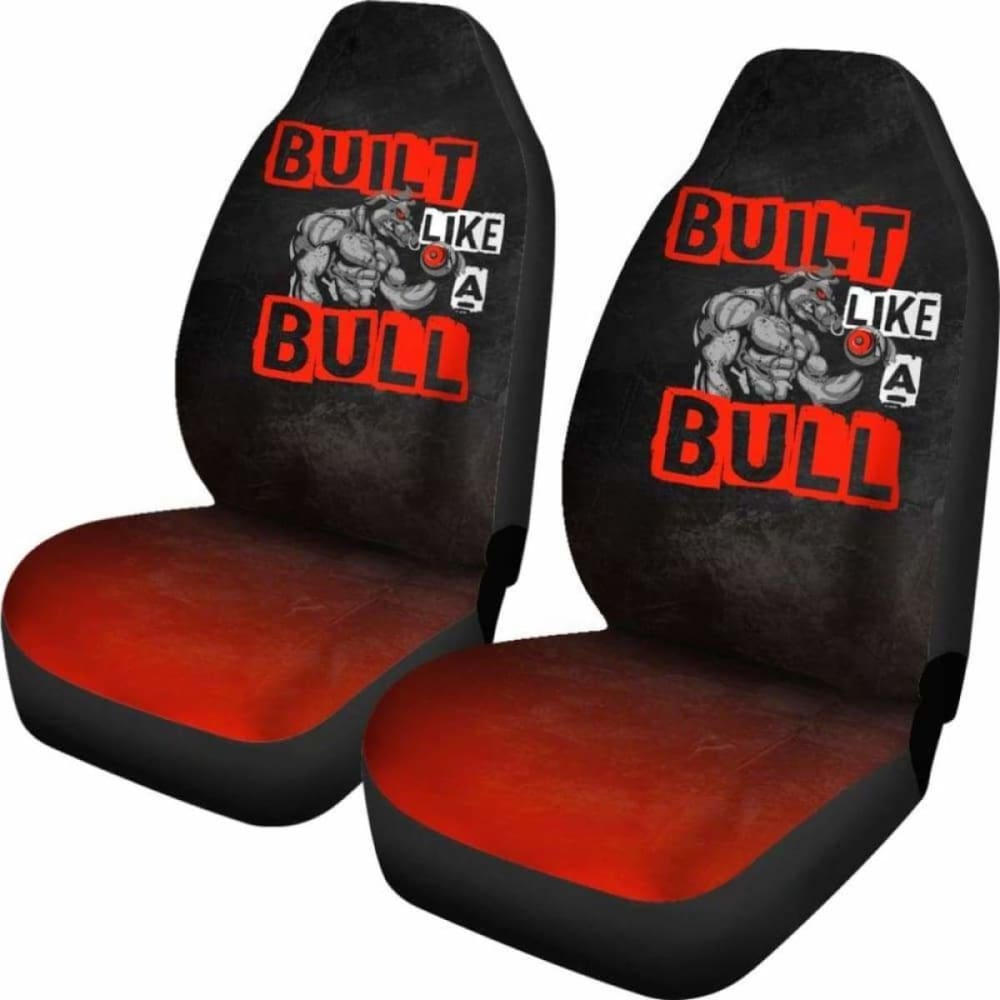 Built Like A Bull Fitness Car Seat Covers 192609 - YourCarButBetter