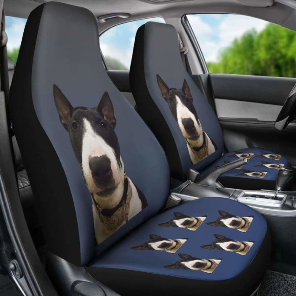Bull Terrier Car Seat Cover 110424 - YourCarButBetter