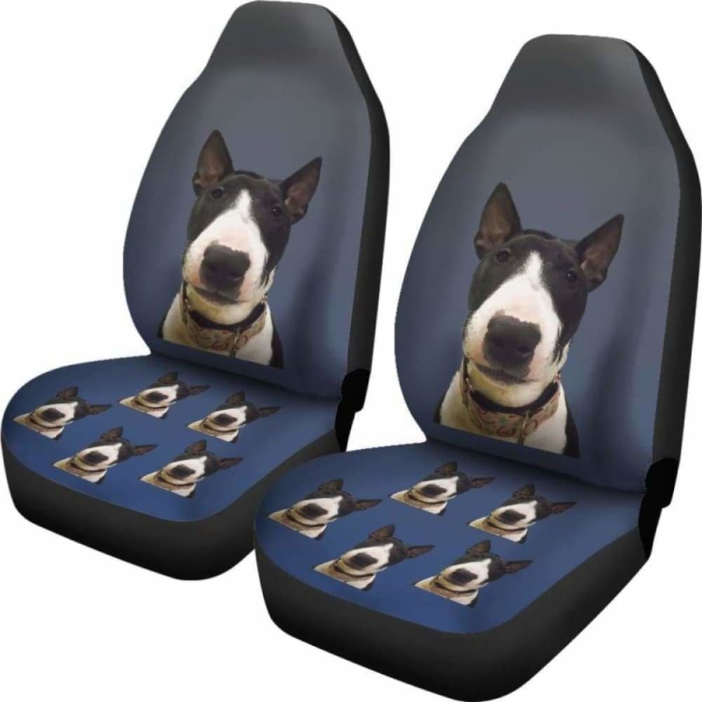 Bull Terrier Car Seat Cover 110424 - YourCarButBetter
