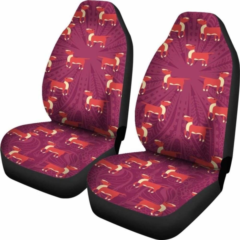 Bull Terrier Car Seat Cover 30 110424 - YourCarButBetter