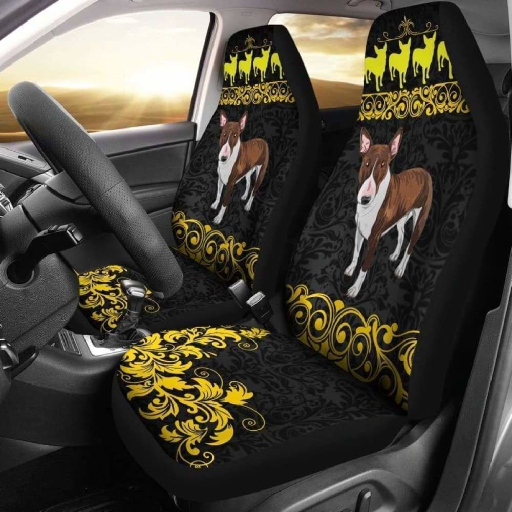 Bull Terrier Car Seat Covers 05 110424 - YourCarButBetter