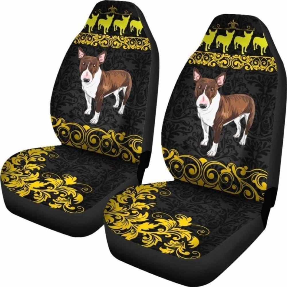 Bull Terrier Car Seat Covers 05 110424 - YourCarButBetter