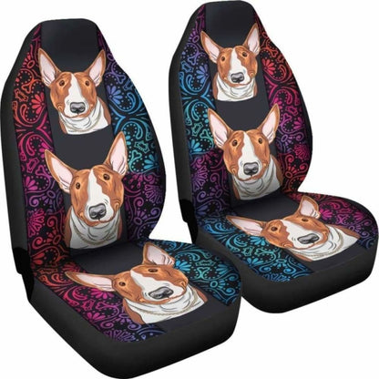 Bull Terrier Car Seat Covers 06 110424 - YourCarButBetter