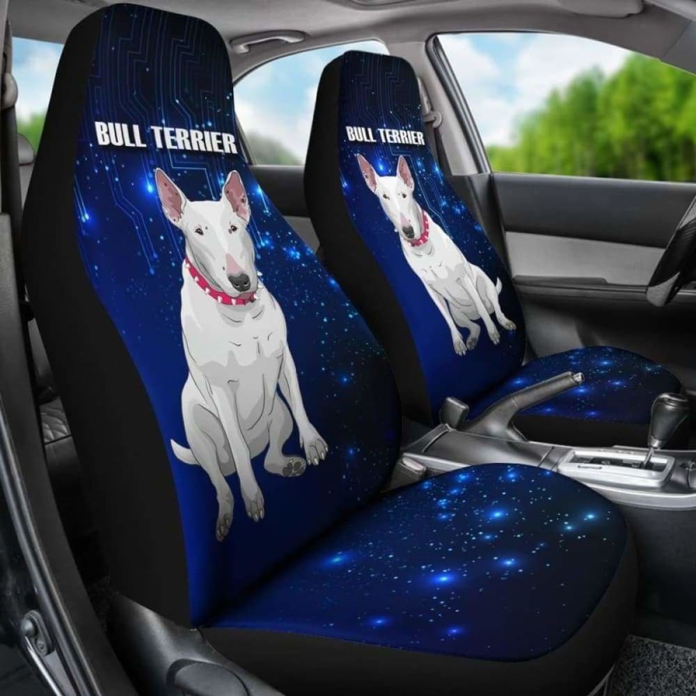 Bull Terrier Car Seat Covers 09 110424 - YourCarButBetter