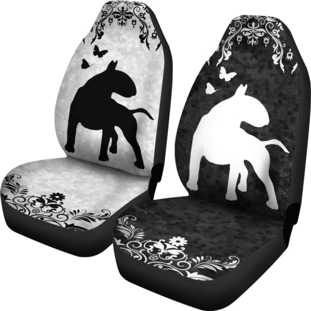 Bull Terrier - Car Seat Covers 110424 - YourCarButBetter
