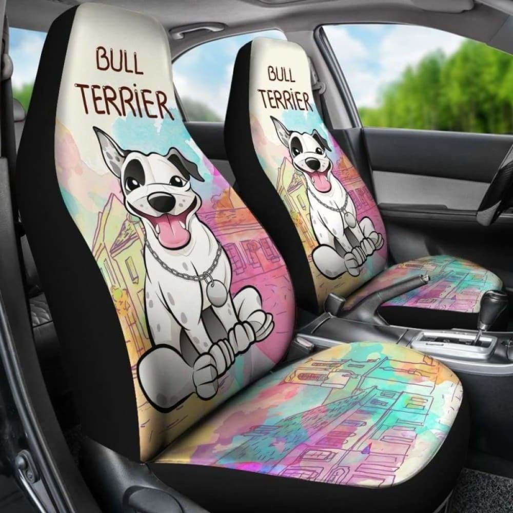 Bull Terrier Car Seat Covers 15 110424 - YourCarButBetter