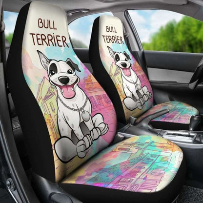 Bull Terrier Car Seat Covers 15 110424 - YourCarButBetter
