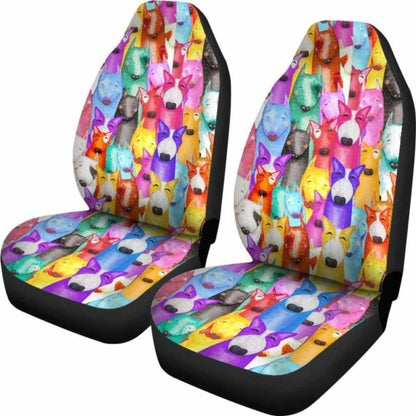 Bull Terrier Car Seat Covers 2 110424 - YourCarButBetter