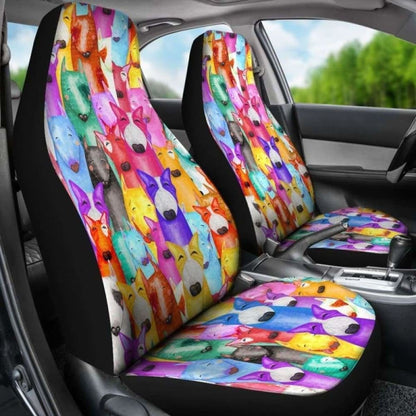 Bull Terrier Car Seat Covers 2 110424 - YourCarButBetter