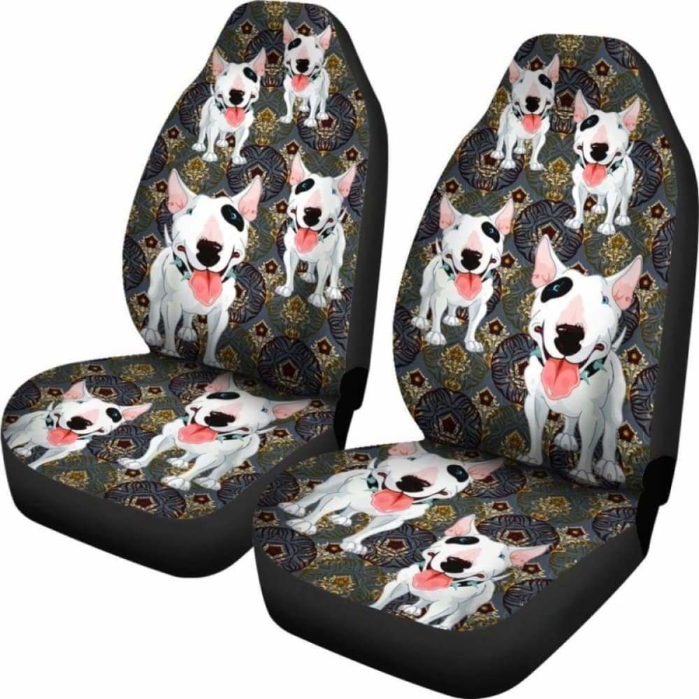 Bull Terrier Car Seat Covers 20 110424 - YourCarButBetter
