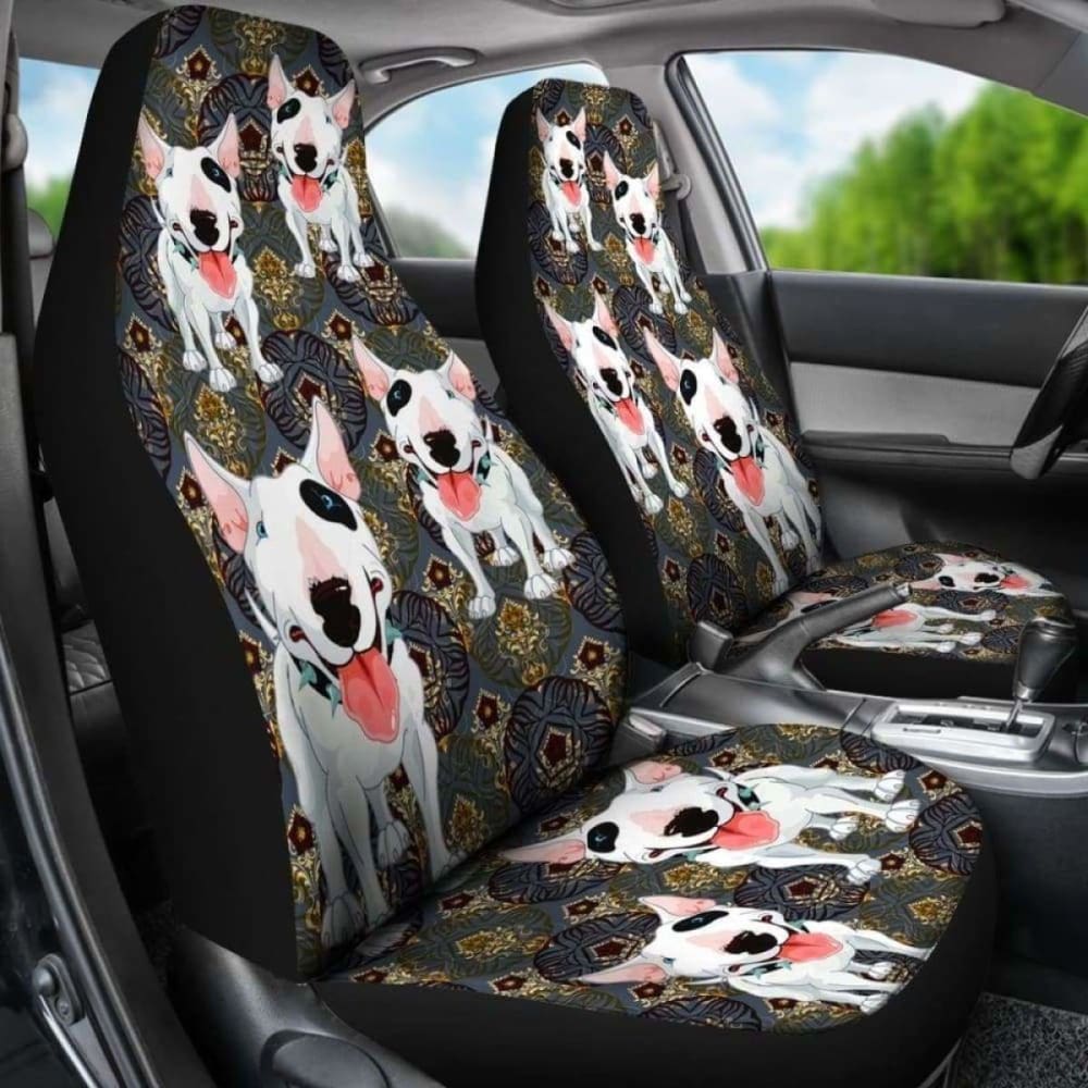 Bull Terrier Car Seat Covers 20 110424 - YourCarButBetter