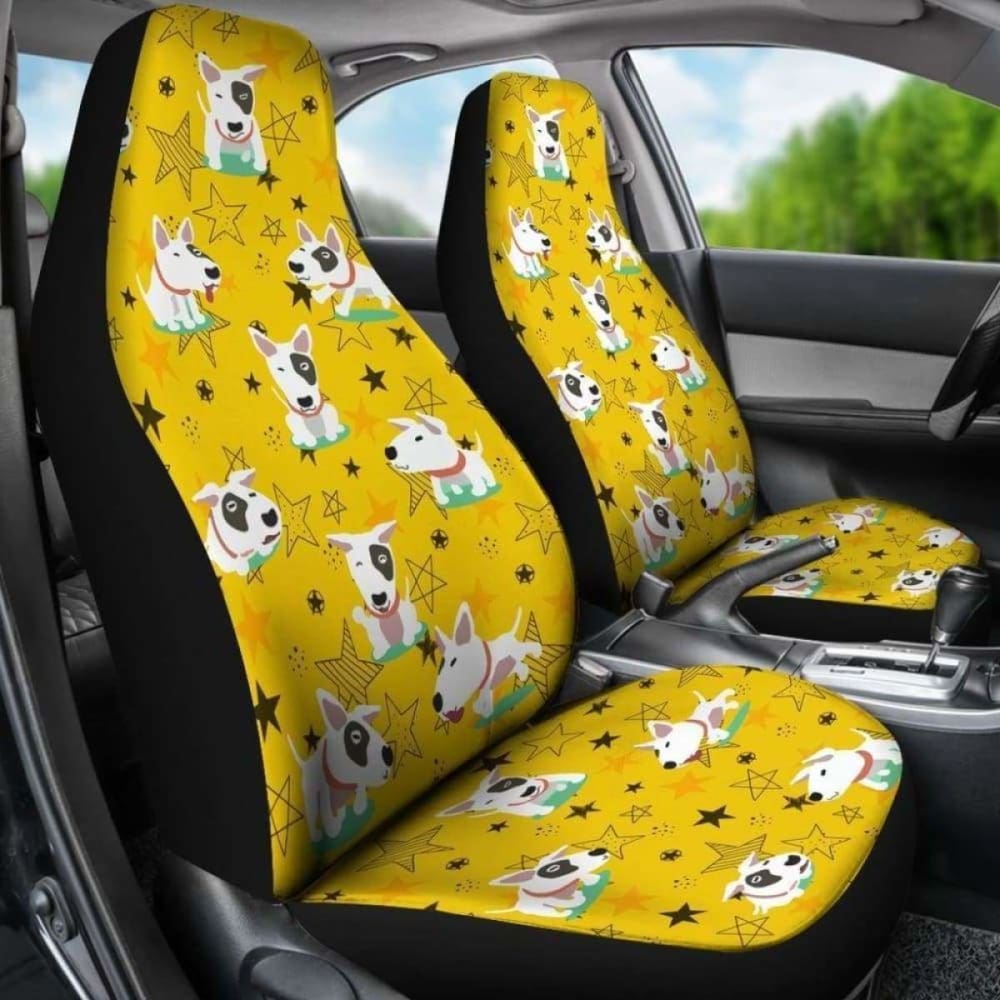 Bull Terrier Car Seat Covers 30 110424 - YourCarButBetter