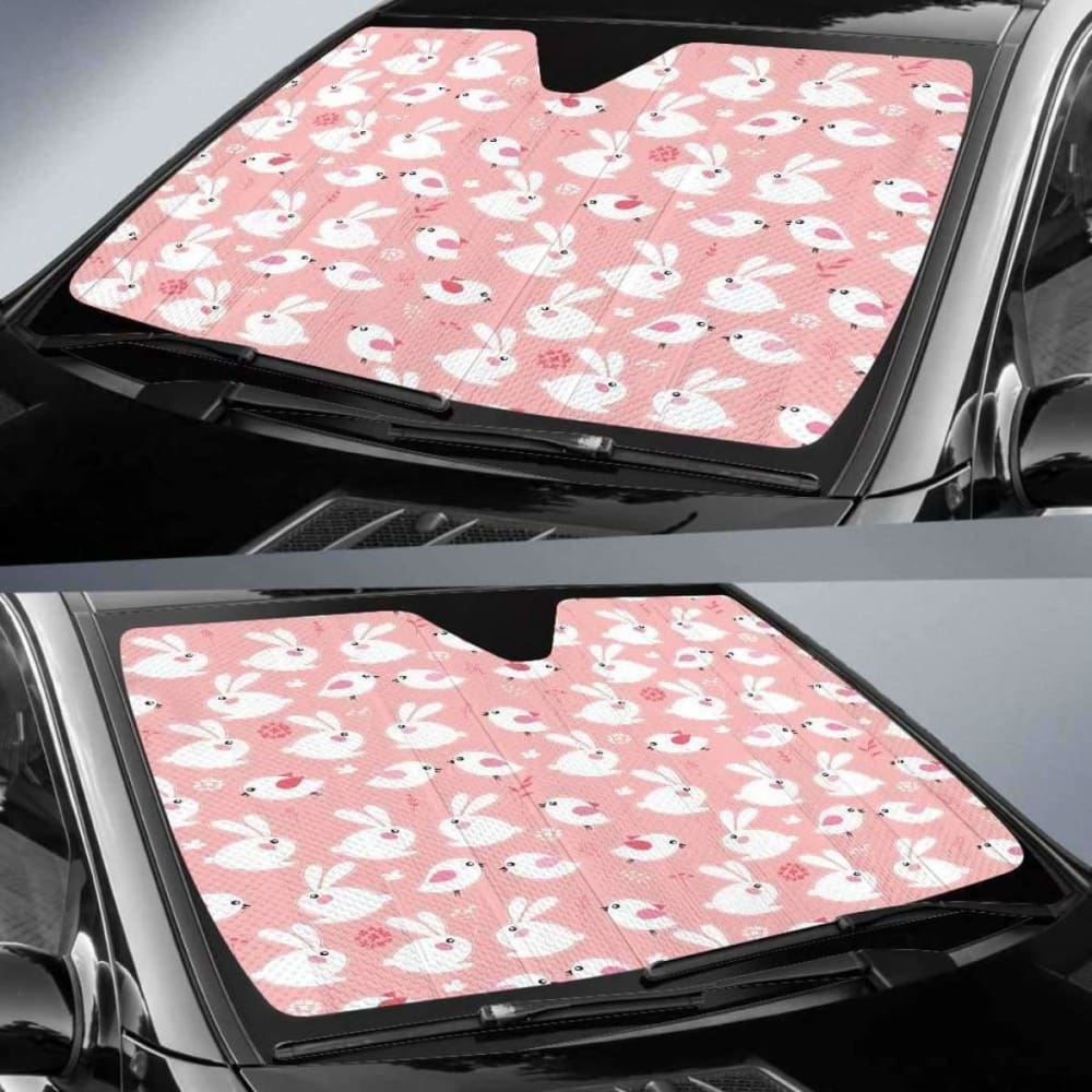 Bunny Rabbit Auto Sun Car Shades 085424 - YourCarButBetter